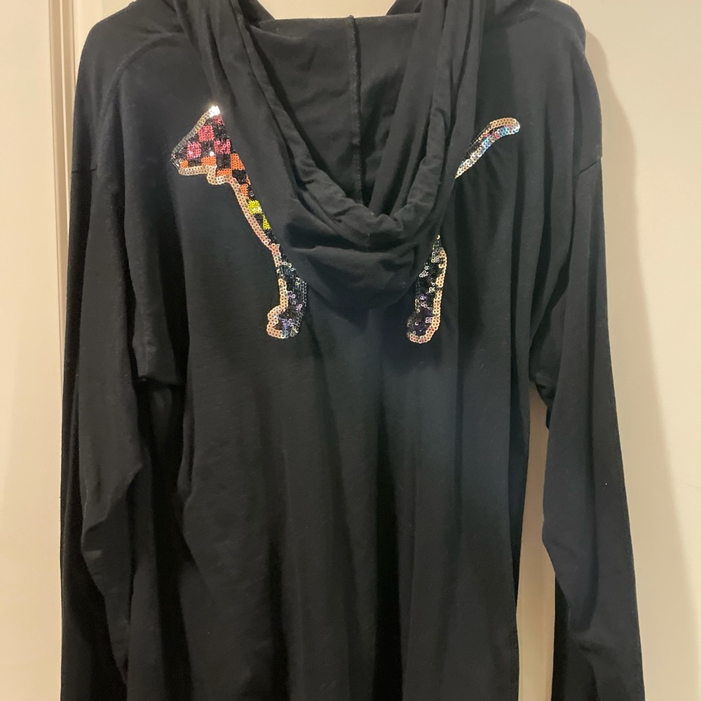 Pink Victoria Secret hoodie